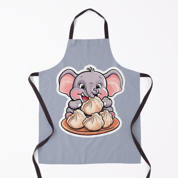 Item preview, Elephant eating Dumplings designed and sold by Kids GobbleGala.