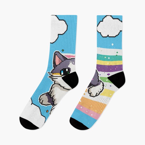 Item preview, Aroace Cat Rainbow 8bit designed and sold by IrgumS.