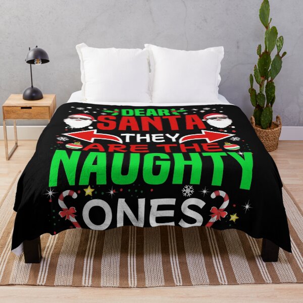 Item preview, Dear Santa They Naughty Ones Matching Family Christmas Santa Face Xmas designed and sold by HalloweenGift.