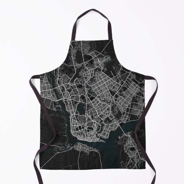 Item preview, Yangon City Map of Myanmar - Dark designed and sold by deMAP.
