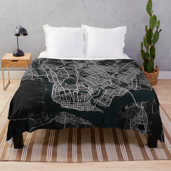 Item preview, Yangon City Map of Myanmar - Dark designed and sold by deMAP.