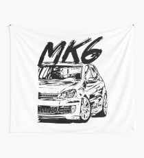 Tela decorativa Golf 6 MK6 & quot; Estilo sucio & quot;