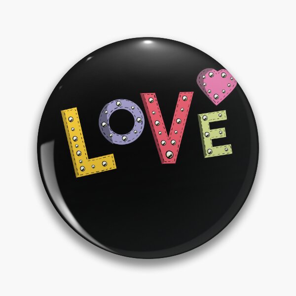Item preview, Stitched LOVE Typographic Design designed and sold by TurtleDojo.