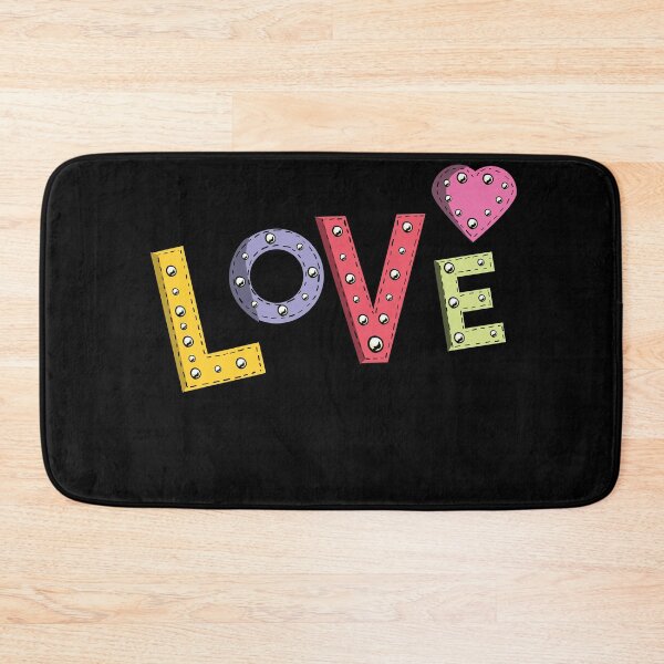 Item preview, Stitched LOVE Typographic Design designed and sold by TurtleDojo.