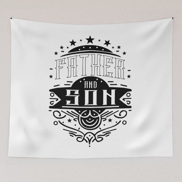 Item preview, Father And Son - Strong Band With Ornaments designed and sold by Svenniibee.