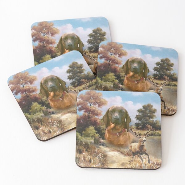 Item preview, Bavarian Mountain Hound , Deer hunting season  designed and sold by TammyHunterArt.