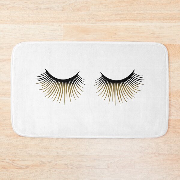Item preview, Golden Eyelashes for Special Occasions, Unique designed and sold by villacreativa.