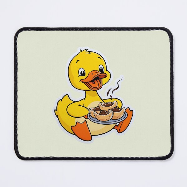 Item preview, Duck eating Dumplings designed and sold by Kids GobbleGala.