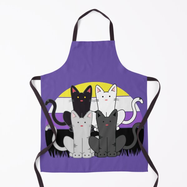 Item preview, Non-Binary Cats designed and sold by Sfumata Illustration.