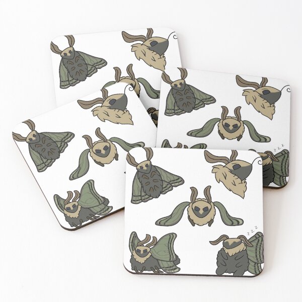 Item preview, Cute silly Spanish lunar moths designed and sold by ZeketheMeekMoth.