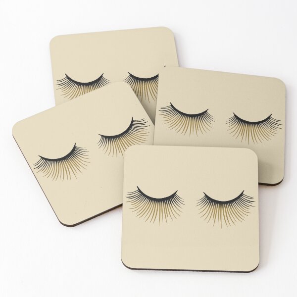 Item preview, Golden Eyelashes for Special Occasions 2, Unique designed and sold by villacreativa.