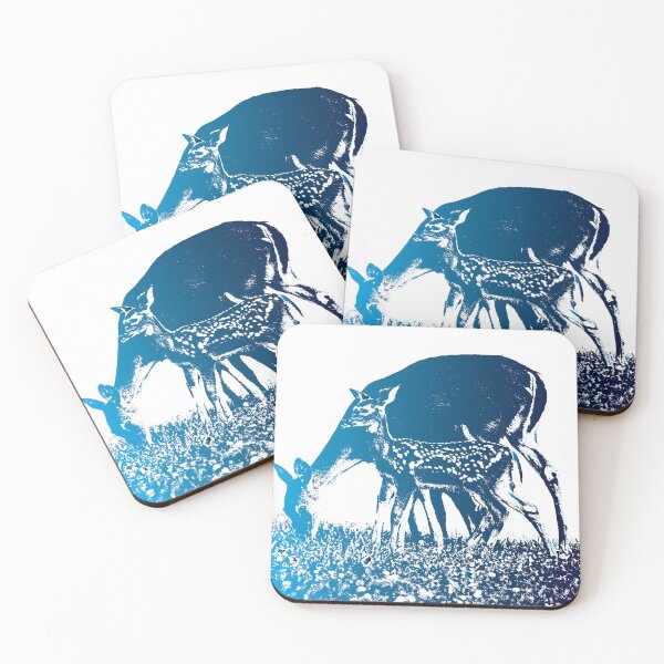 Item preview, Graceful Bond: Mother and Fawn designed and sold by PURNOMATRA.