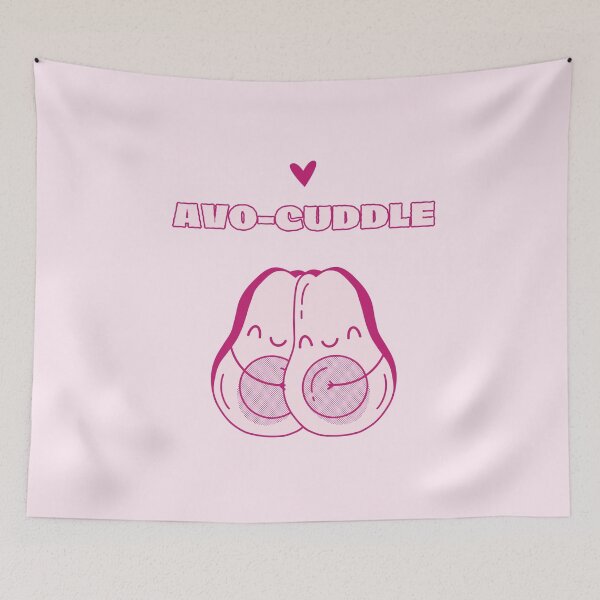 Item preview, AVO - CUDDLE Avocados in love cute design designed and sold by Laurasrarities.
