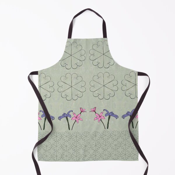 Artikelvorschau, Stoff mit Metallblumen- und Orchideen-Design entworfen und verkauft von Leonie Mac Lean.
