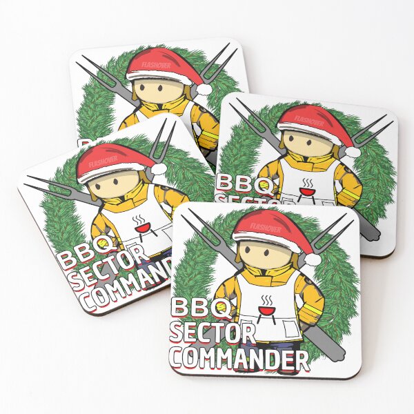 Item preview, BBQ Sector Commander designed and sold by Flashover.