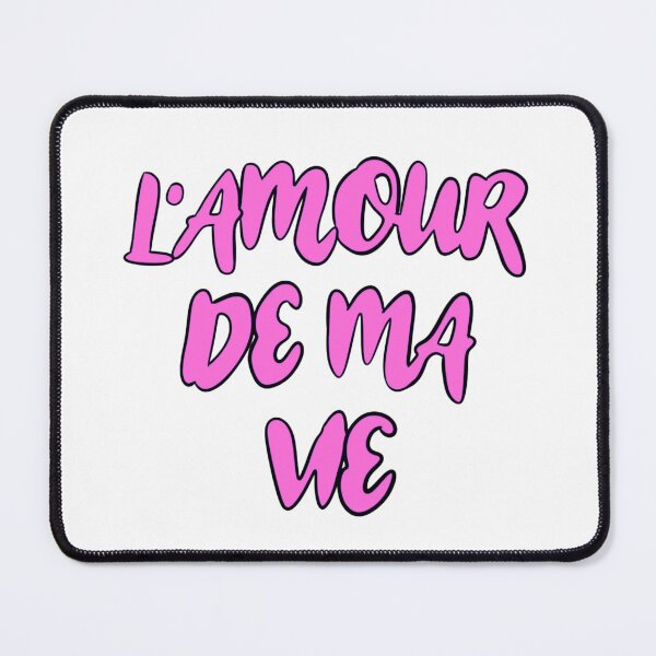 Item preview, PINK L'Amour De Ma Vie Billie Eilish Lyrics designed and sold by BRITTSTICKERSS.