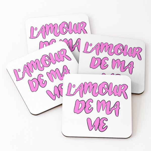 Item preview, PINK L'Amour De Ma Vie Billie Eilish Lyrics designed and sold by BRITTSTICKERSS.