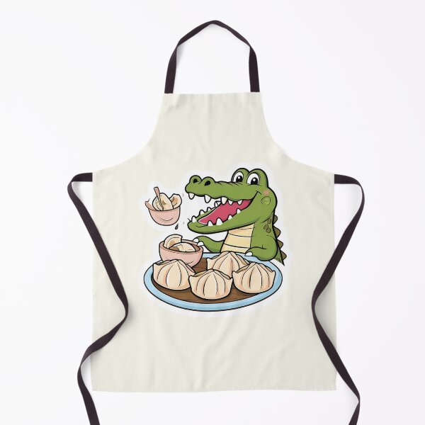 Item preview, Crocodile eating Dumplings designed and sold by Kids GobbleGala.