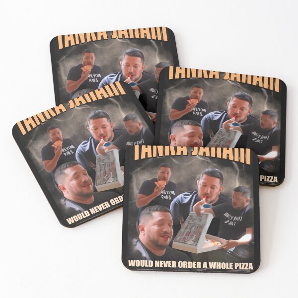 Item preview, Tanka Jaharis Would Never Order a Whole Pizza For Himself Meme designed and sold by Patu-san.