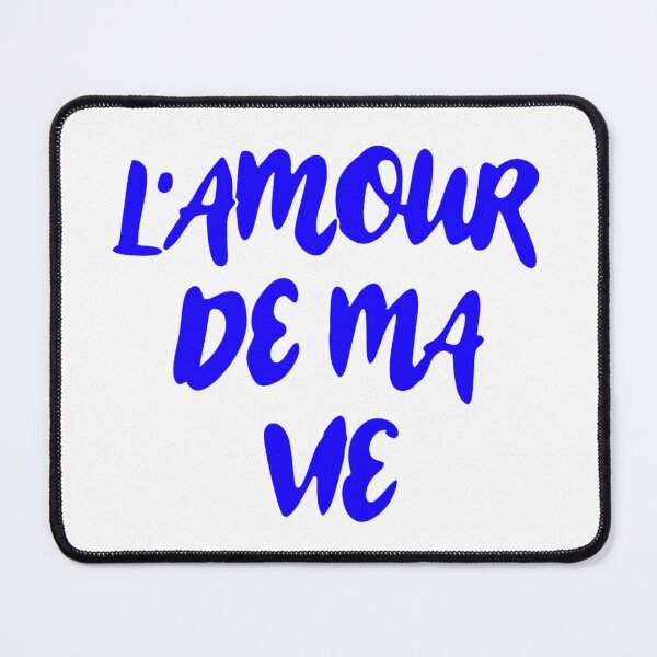 Item preview, BLUE L'Amour De Ma Vie Billie Eilish Lyrics designed and sold by BRITTSTICKERSS.