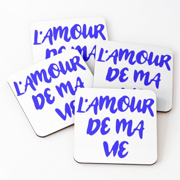 Item preview, BLUE L'Amour De Ma Vie Billie Eilish Lyrics designed and sold by BRITTSTICKERSS.