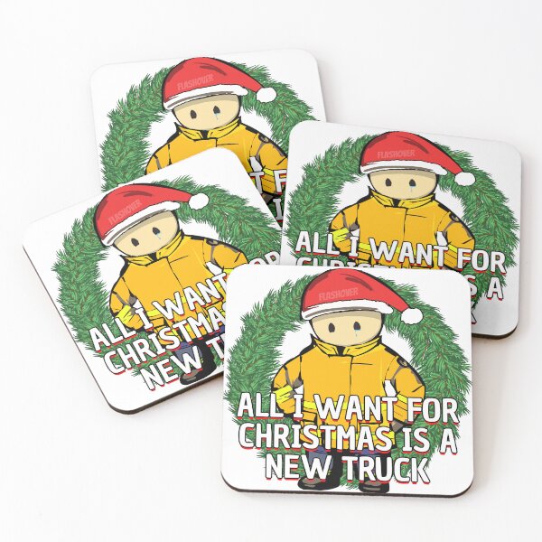 Item preview, All I want for Christmas is a new truck - Rural designed and sold by Flashover.