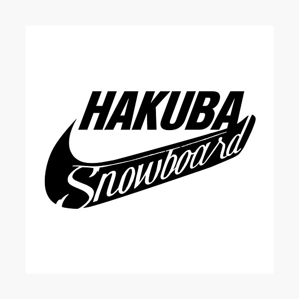 Item preview, Hakuba Snowboard - Black | Japan Japow Nagano Hakuba | Hokkaido Niseko designed and sold by PawaPotto.