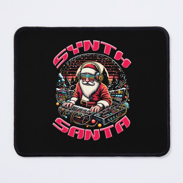 Item preview, Synth Santa Claus Merry Christmas Happy Synthesizer XMAS 1 designed and sold by FindThePlot.