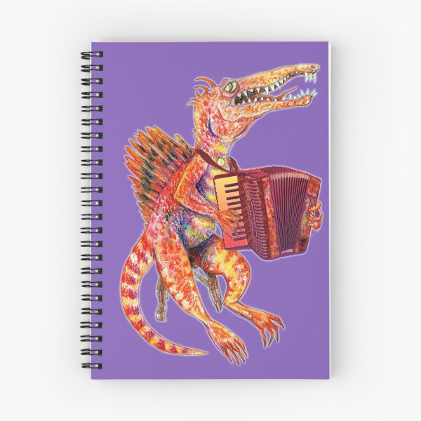 Item preview, Jurassic Jazz - Spinosaurus plays Piano Accordion designed and sold by MissMusica.