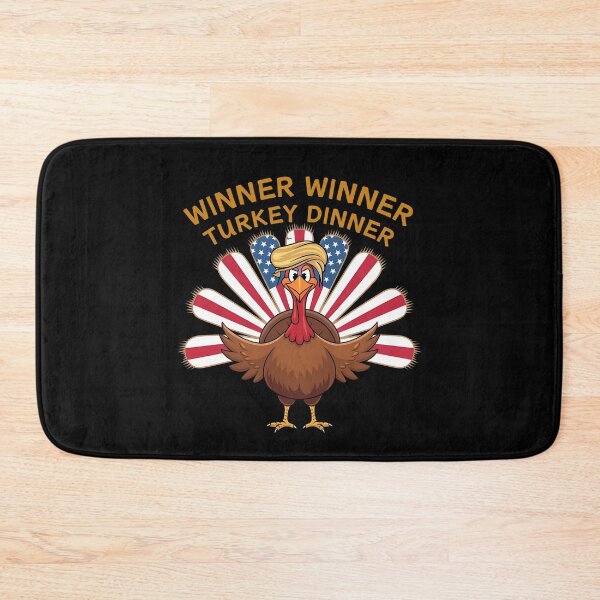 Item preview, Trump Vance Winner Winner Turkey Dinner - A funny gift for fans of political humor and unique Thanksgiving flair! designed and sold by ZyziowskyArt.