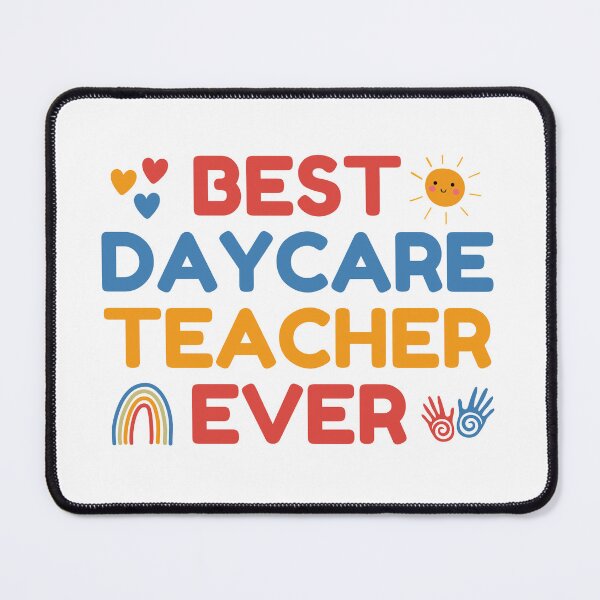 Item preview, Best Daycare Teacher Ever Gift - Cute and Playful Design for Teachers designed and sold by DesignDazzles.