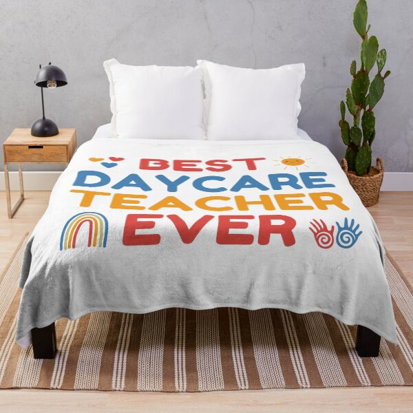 Item preview, Best Daycare Teacher Ever Gift - Cute and Playful Design for Teachers designed and sold by DesignDazzles.