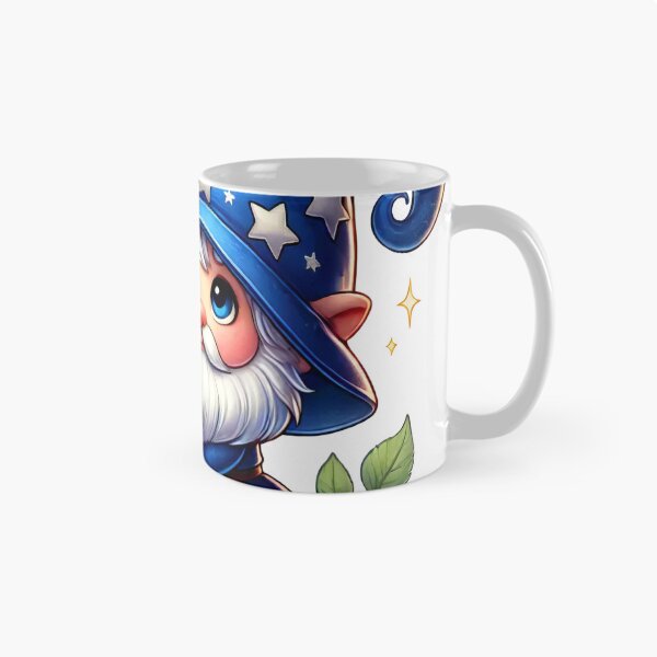 Item preview, Whimsical Wizard Gnome Holding a Giant Red Rose Art designed and sold by lubushop1.