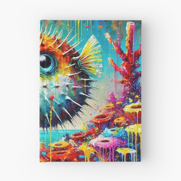 Item preview, Colorful Pufferfish designed and sold by ChrisButler.