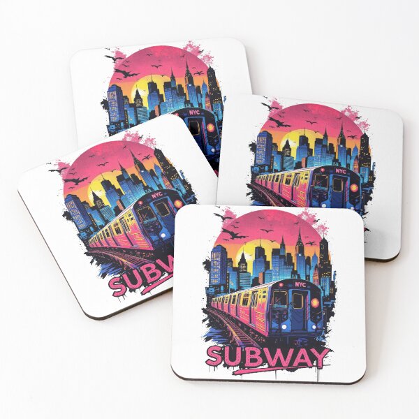 Item preview, New York Subway NYC Subway Train - 80s Edition designed and sold by MayaDelaye.