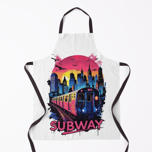 Item preview, New York Subway NYC Subway Train - 80s Edition designed and sold by MayaDelaye.