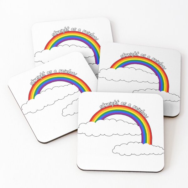 Item preview, STRAIGHT AS A RAINBOW designed and sold by Pooja I.