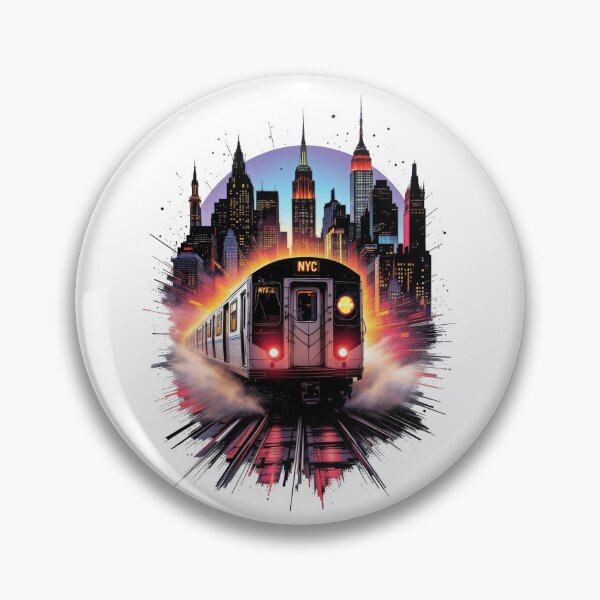 Item preview, New York Subway NYC Subway Train - 80s Edition designed and sold by MayaDelaye.