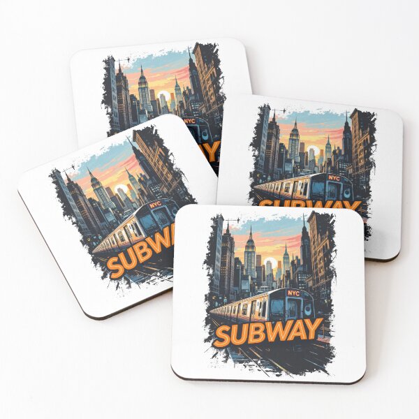 Item preview, New York Subway NYC Subway Train - 80s Edition designed and sold by MayaDelaye.