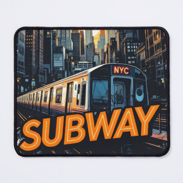 Item preview, New York Subway NYC Subway Train - 80s Edition designed and sold by MayaDelaye.
