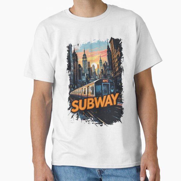 Item preview, New York Subway NYC Subway Train - 80s Edition designed and sold by MayaDelaye.