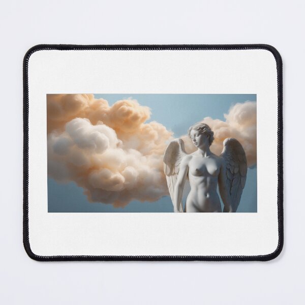 Item preview, Angel statue in clouds designed and sold by Greezey.