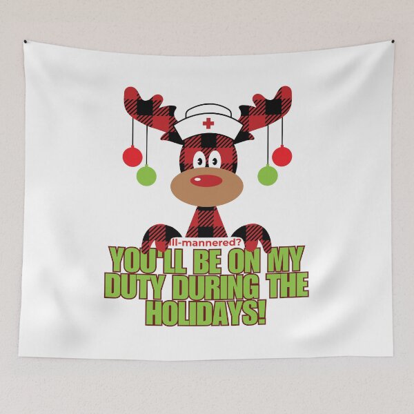 Item preview, Bad manners? You'll end up on my shift during the holidays! designed and sold by Dudiudi.
