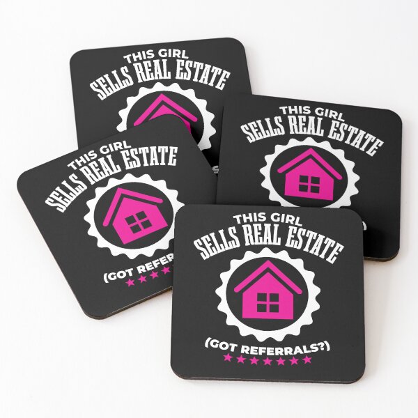 Item preview, this girl sells real estate, got referrals designed and sold by KaiLabsArt.