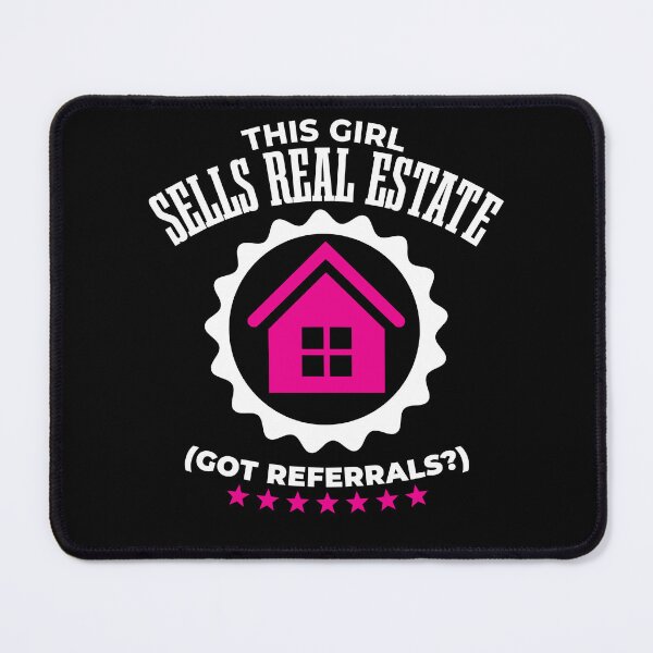 Item preview, this girl sells real estate, got referrals designed and sold by KaiLabsArt.