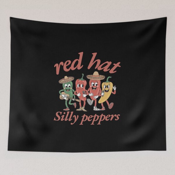 Item preview, Funny Chili Peppers Band Design with Sombreros designed and sold by love3617.