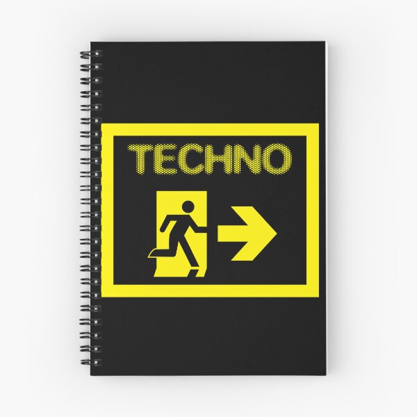 Item preview, Techno. Apparel and more for EDM electronic music lovers designed and sold by Boogeyman Bill.