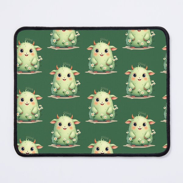 Item preview, The friendly little monster is named "Glück". designed and sold by kankan22.
