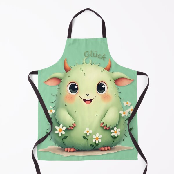Item preview, The friendly little monster is named "Glück". designed and sold by kankan22.
