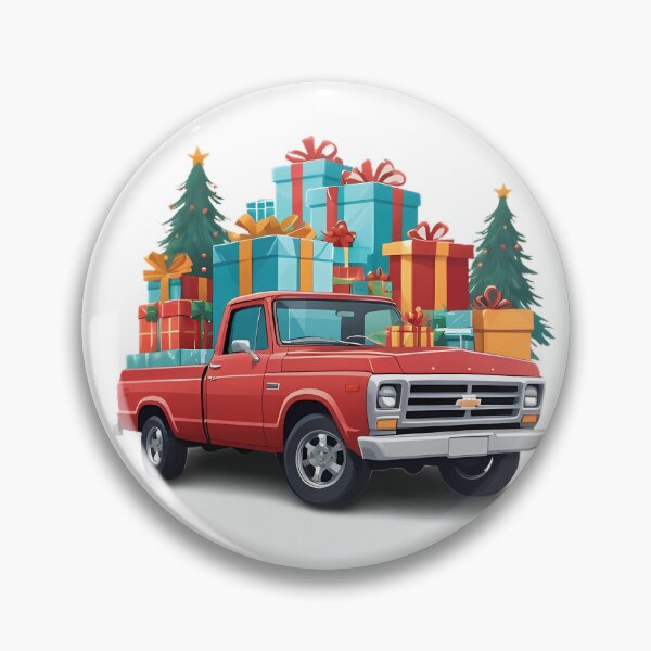 Item preview, Pickup truck with gifts designed and sold by AnnaTymosh.